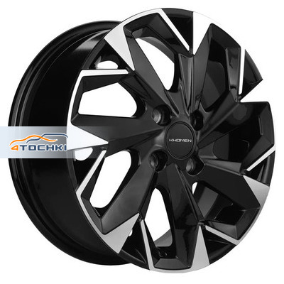 Khomen Wheels 5,5x14/4x98 ET35 D58,5 KHW1402 Black-FP