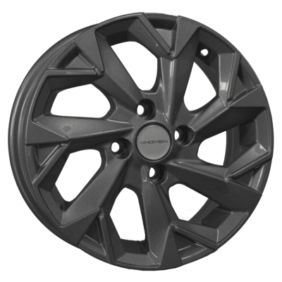 Khomen Wheels 5,5x14/4x98 ET35 D58,5 KHW1402 Gray