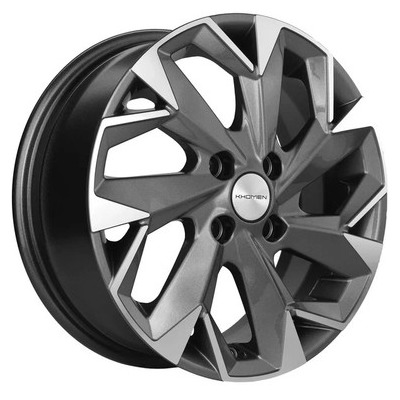 Khomen Wheels 5,5x14/4x98 ET35 D58,5 KHW1402 Gray-FP