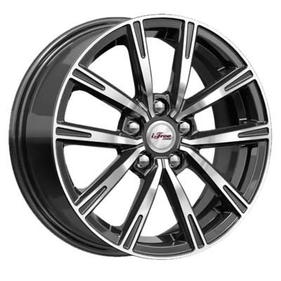 iFree 6x15/5x100 ET38 D57,1 Драйвер (КС996) Блэк Джек