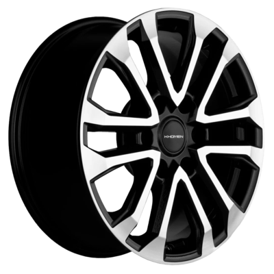 Khomen Wheels 7,5x18/6x139,7 ET45 D93,1 KHW1805 (Mazda BT50) Black-FP