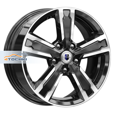 K&K 6,5x16/5x114,3 ET45 D60,1 Оклахома (КС998) Алмаз черный