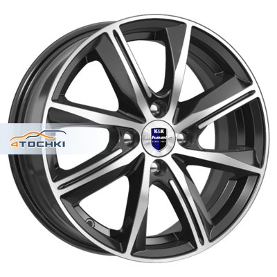 K&K 7x16/5x114,3 ET45 D66,1 Арнар (КС904) Алмаз черный