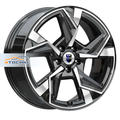 K&K 7,5x18/5x112 ET37 D66,6 Кайан (КС1012) Алмаз черный