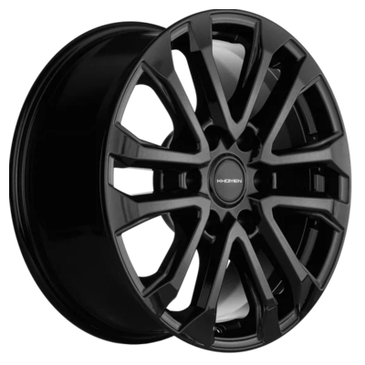 Khomen Wheels 7,5x18/6x139,7 ET45 D93,1 KHW1805 (Mazda BT50) Black