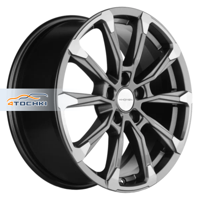 Khomen Wheels 7,5x18/5x114,3 ET35 D60,1 KHW1808 (Lexus NX) Gray-FP