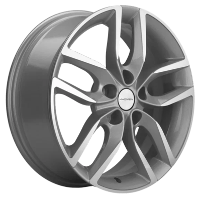 Khomen Wheels 6,5x17/5x108 ET33 D60,1 KHW1708 (Chery Tiggo 7pro) F-Silver-FP
