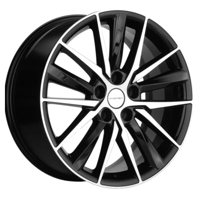 Khomen Wheels 8x18/5x108 ET46 D63,4 KHW1807 (Tugella/Jaguar XF/F-Pace) Black-FP
