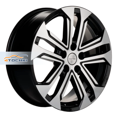 Khomen Wheels 7x18/5x108 ET45 D60,1 KHW1803 (Chery Tiggo 3/Tiggo 3 Pro) Black-FP