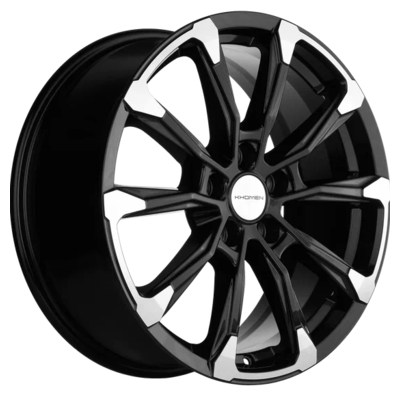 Khomen Wheels 7,5x18/5x108 ET35 D65,1 KHW1808 (Exeed TXL) Black-FP