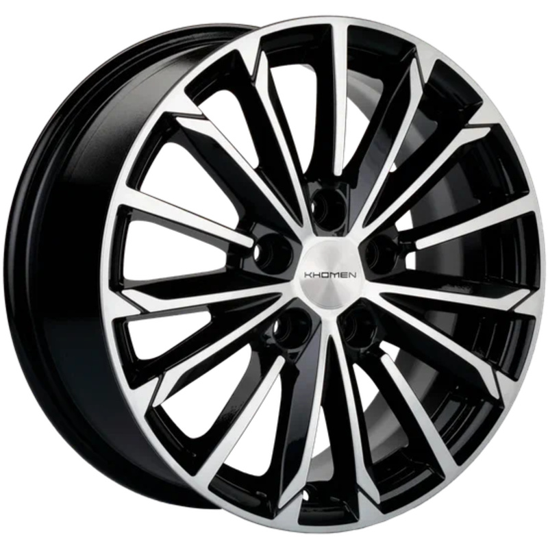 Khomen Wheels 6,5x16/5x108 ET45 D60,1 KHW1611 (Chery Tiggo 3/Tiggo 3 Pro) Black-FP