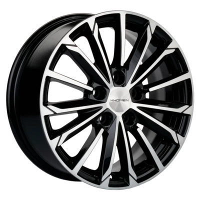 Khomen Wheels 6,5x16/5x114,3 ET46 D67,1 KHW1611 (Mitsubishi) Black-FP
