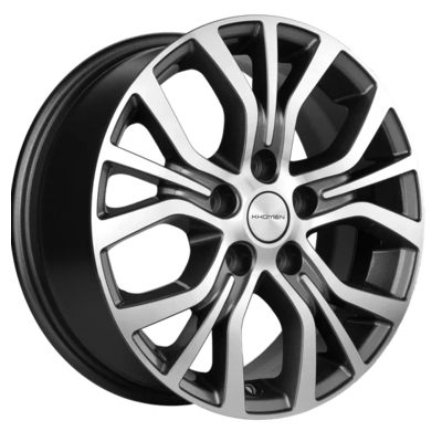 Khomen Wheels 6,5x16/5x110 ET43 D65,1 KHW1608 (Opel Zafira) Gray-FP