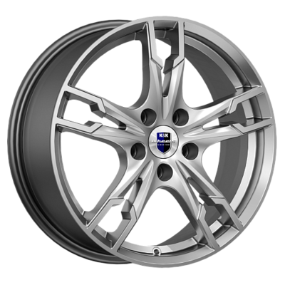 K&K 7x17/5x105 ET40 D56,6 Солар (КС875) Дарк платинум