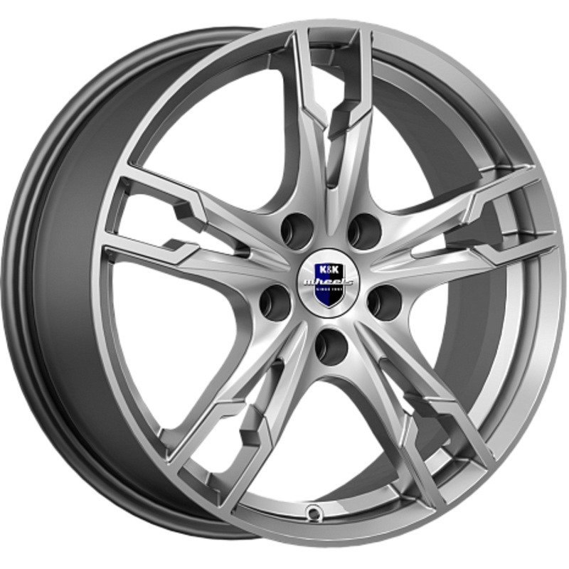 K&K 7x17/5x108 ET43 D67,1 Солар (КС875) Дарк платинум