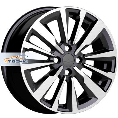 K&K 6,5x16/4x100 ET40 D67,1 Эрман (КС997) Алмаз черный