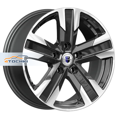 K&K 7x16/5x100 ET45 D67,1 Висмут (КС1009) Алмаз черный