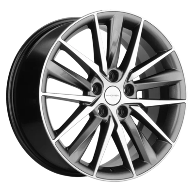 Khomen Wheels 8x18/5x108 ET46 D63,4 KHW1807 (Tugella/Jaguar XF/F-Pace) Gray-FP