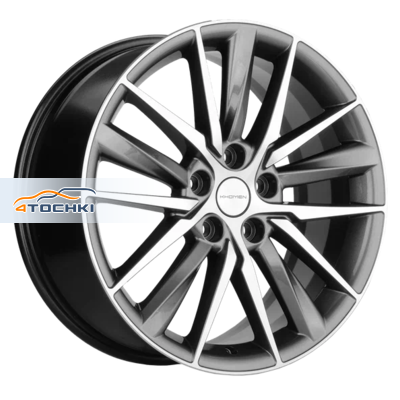Khomen Wheels 8x18/5x108 ET47 D60,1 KHW1807 (Chery Tiggo 8/8 Pro) Gray-FP