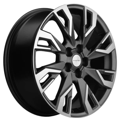 Khomen Wheels 7x18/5x114,3 ET40 D66,5 KHW1809 (Haval Dargo) Gray-FP