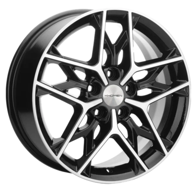 Khomen Wheels 7x17/5x108 ET50 D63,35 KHW1709 (Ford C-Max) Black-FP