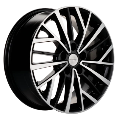Khomen Wheels 7x17/5x108 ET50 D63,35 KHW1717 (Ford C-Max) Black-FP