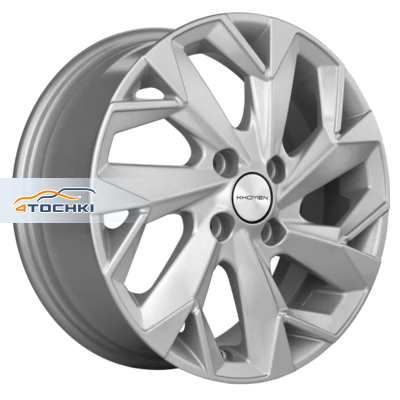 Khomen Wheels 6x15/4x100 ET39 D56,6 KHW1508 (Cobalt) F-Silver
