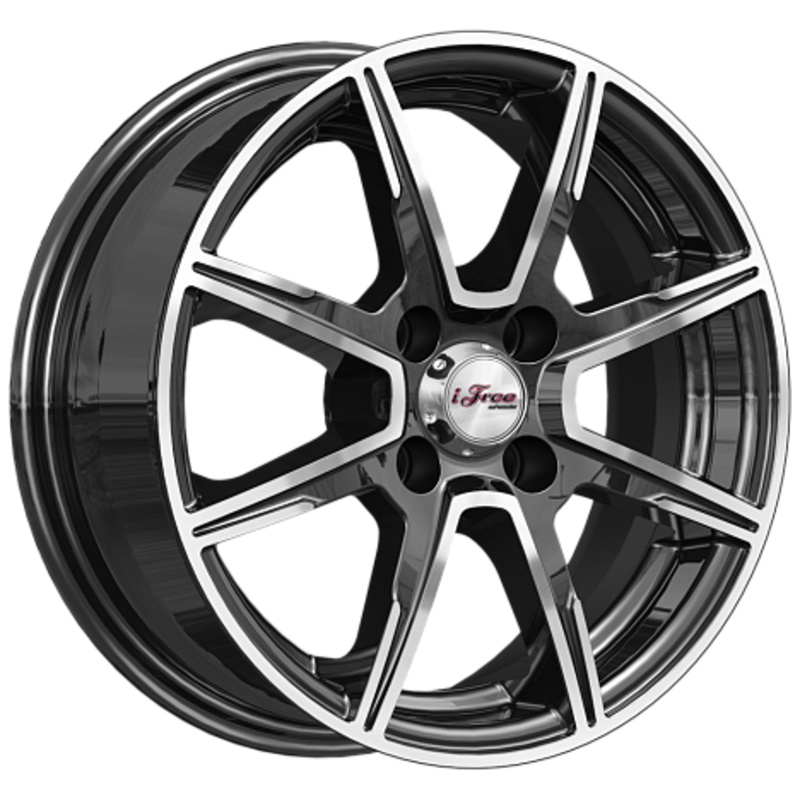 iFree 5,5x14/4x100 ET35 D67,1 Майами лайт (КС1029) Блэк Джек