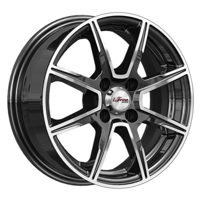iFree 5,5x14/4x100 ET40 D67,1 Майами лайт (КС1029) Блэк Джек