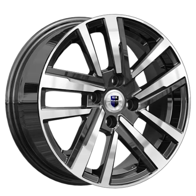 K&K 6x15/4x100 ET40 D60,1 Хант (КС1034) Алмаз черный