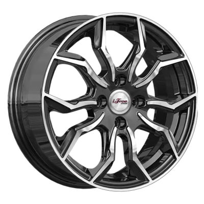 iFree 6x15/4x100 ET40 D60,1 Бохо (КС1037) Блэк Джек