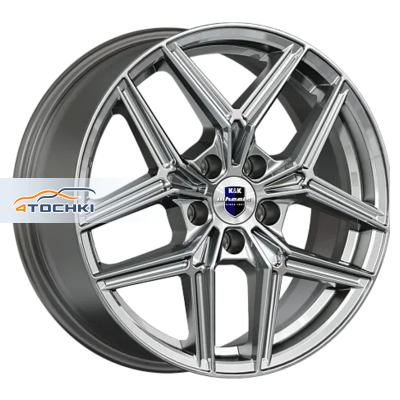 K&K 7x17/5x112 ET45 D66,6 Юнион (КС1025) Дарк платинум