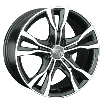 Replay 7,5x17/5x120 ET45 D64,1 H97 BKF (конус, C570)