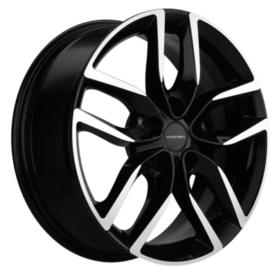 Khomen Wheels 6,5x17/5x108 ET43 D65,1 KHW1708 (Dongfeng AX7/Evolute i-PRO) Black-FP