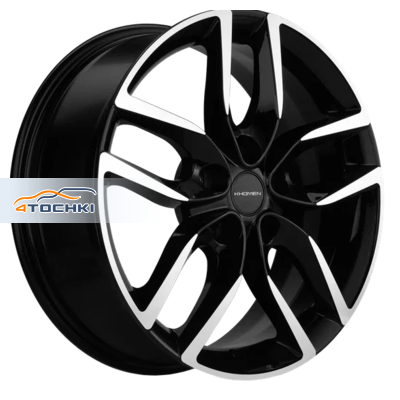 Khomen Wheels 6,5x17/5x114,3 ET37 D66,5 KHW1708 (Jolion) Black-FP