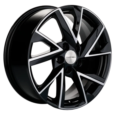 Khomen Wheels 7x17/5x110 ET46 D63,3 KHW1714 (Changan CS35/CS35 Pro) Black-FP