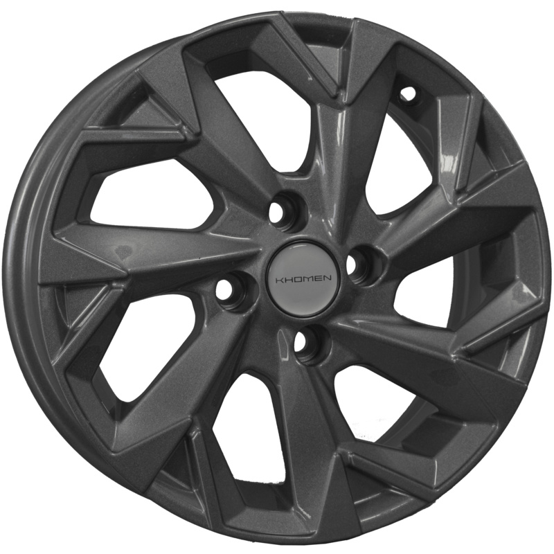 Khomen Wheels 5,5x14/4x100 ET43 D67,1 KHW1402 (Solaris/Logan/Rio) Gray