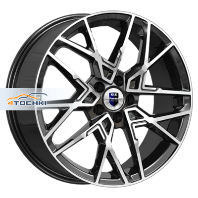 K&K 7x18/5x110 ET40 D65,1 Вудроф (КС1044) Алмаз черный