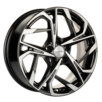 Khomen Wheels 7x17/5x114,3 ET40 D57,1 KHW1716 (Besturn X40) Black-FP