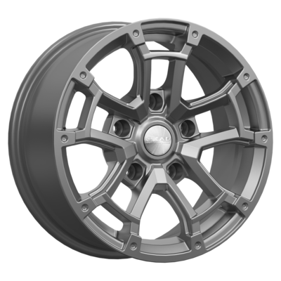 СКАД 7x16/5x139,7 ET15 D98,5 Барахас (КЛ378) Графит