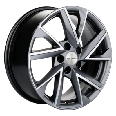 Khomen Wheels 7x17/5x110 ET46 D63,3 KHW1714 (Changan CS35/CS35 Pro) Gray-FP