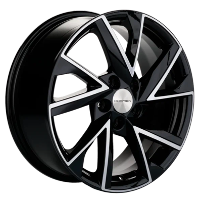 Khomen Wheels 7x17/5x110 ET40 D67,1 KHW1714 (Evolute i-Joy) Black-FP