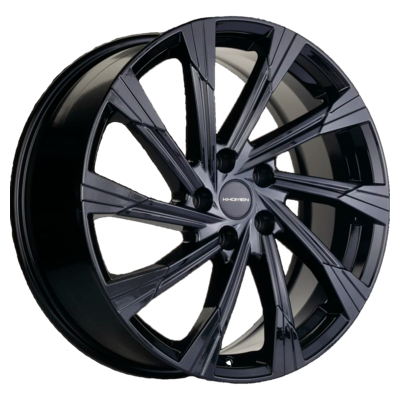 Khomen Wheels 7,5x19/5x108 ET47 D60,1 KHW1901 (Chery Tiggo 8) Black