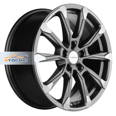 Khomen Wheels 7,5x18/5x114,3 ET50 D54,1 KHW1808 (Geely Coolray) Gray-FP