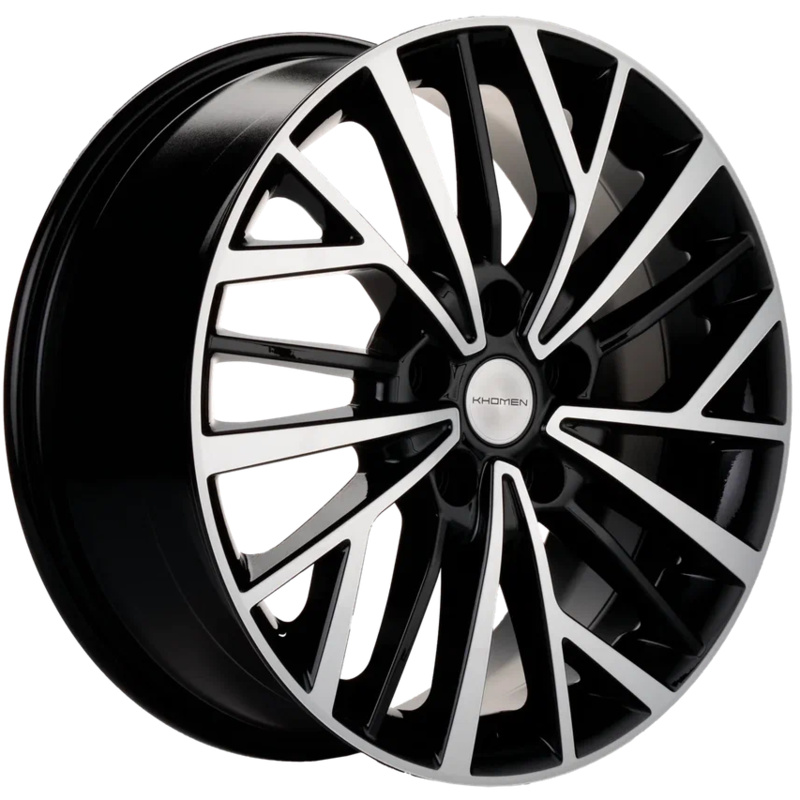 Khomen Wheels 7x17/5x114,3 ET48 D67,1 KHW1717 (Kia K5) Black-FP