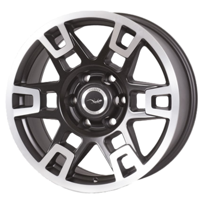 Lizardo 8x18/6x139,7 ET10 D106,1 XH286 (296) CBMF (шайба)