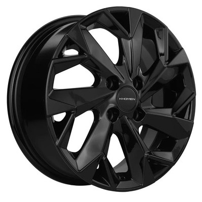 Khomen Wheels 5,5x14/4x100 ET38 D67,1 KHW1402 (Accent/Getz/i20) Black