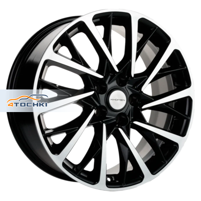 Khomen Wheels 7,5x18/5x110 ET40 D67,1 KHW1804 (Evolute i-Joy) Black-FP