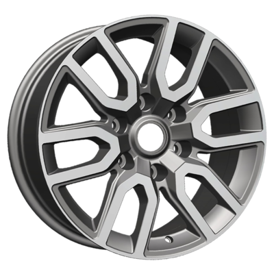 Khomen Wheels 8x17/6x139,7 ET30 D106,1 KHW1723 (JAC T6 Pickup) Gray-FP