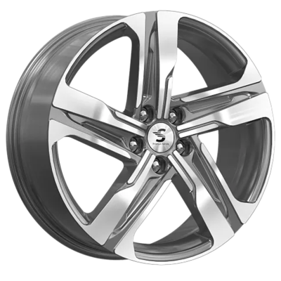 Premium Series 7,5x19/5x114,3 ET53 D67,1 КР004 (Tucson) Diamond Gloss Graphite (77570)